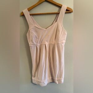 Lululemon Run: Tame Me Tank in the color Parfait Pink size 6